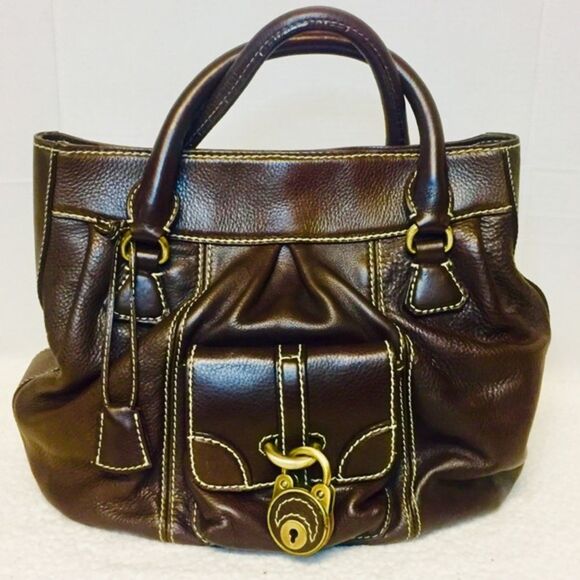 Buti Italian Brown Slouchy Leather‎ Tote Bag
